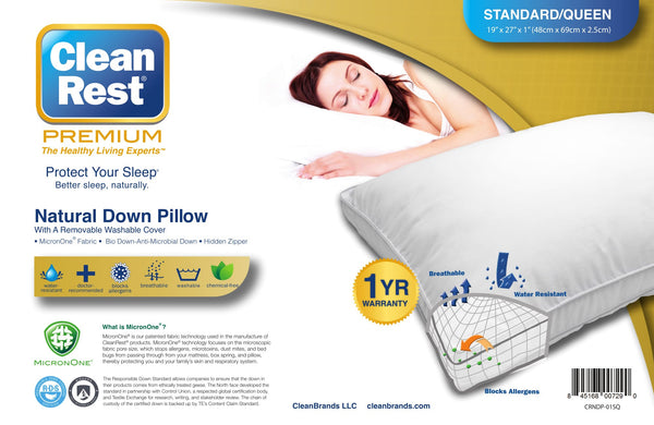 Natural Down Pillow